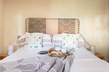 Breakfast in bed anyone.
