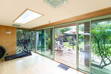 The dance and fitness studio offers equipment to aid with your workout if you wish.