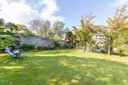 The upper garden offers another great space to relax and unwind in peace.