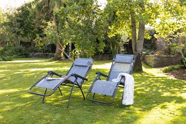 Soaking up the sun in this glorious spot is such a treat.