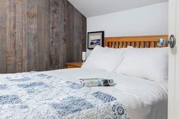 Slipping into this beautiful bed after a fun-filled day of adventure is a real pleasure.