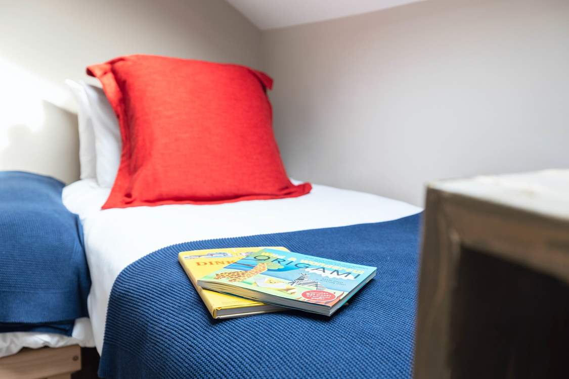 Bedroom four offers a great space for the younger members of the group to make themselves at home.