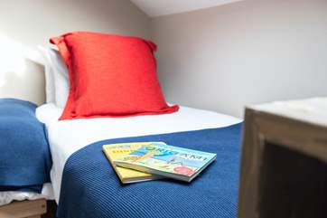 Bedroom four offers a great space for the younger members of the group to make themselves at home.