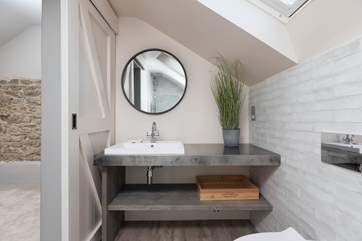 Bedroom three's en suite.
