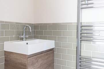 Bedroom one's en suite.