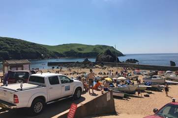 Hope Cove beach is such a super hot spot.