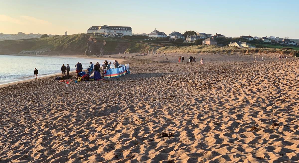 These glorious sands are perfect for a family day or night on the beach.