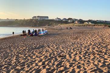 These glorious sands are perfect for a family day or night on the beach.