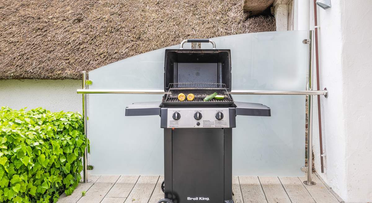 Sparking up the BBQ is a pleasure on this fabulous BBQ.