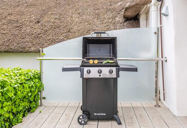 Sparking up the BBQ is a pleasure on this fabulous BBQ.