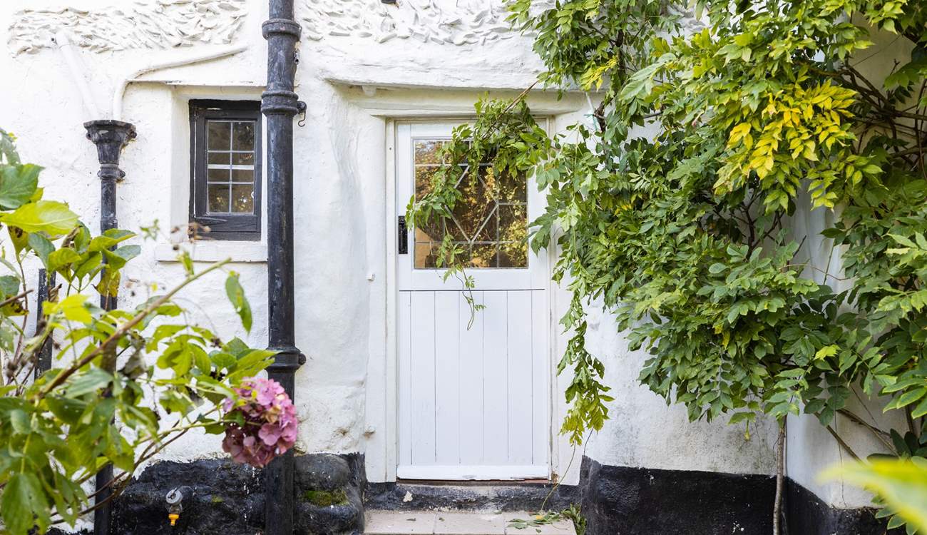 Stepping back into the kitchen, please mind the steps.