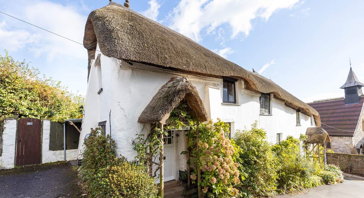 Pooks Hill Cottage is a picture-perfect thatched cottage.