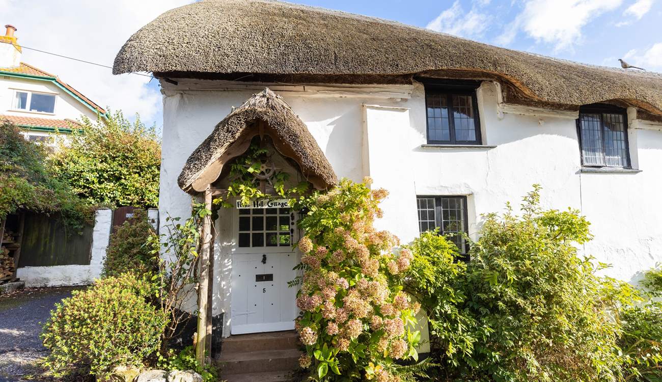 Pooks Hill Cottage is such a pretty cottage. There is off street parking with an electric car charging facility. On street parking is available for a second vehicle close to the property.