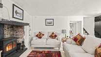 The super snug living-room.