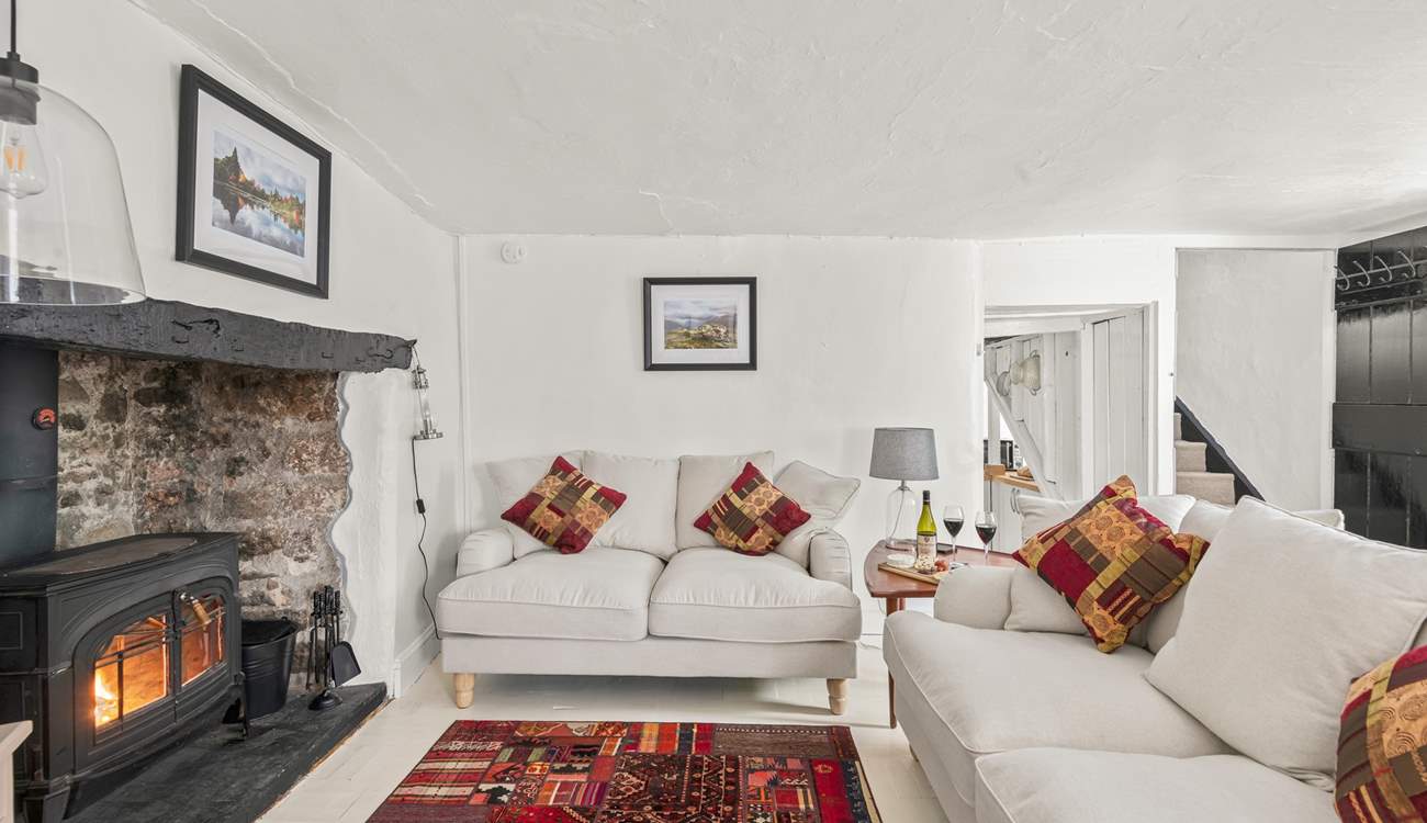 The super snug living-room.