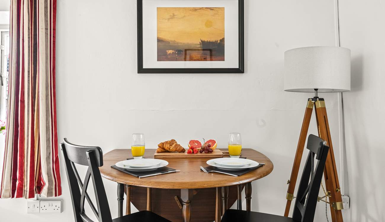 A lovely spot to enjoy any meal in.