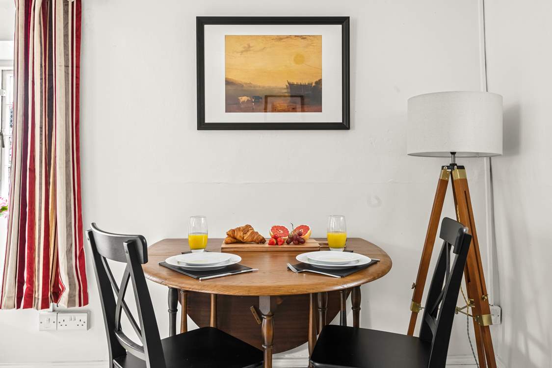 A lovely spot to enjoy any meal in.