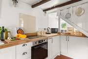 Fully equipped kitchen.