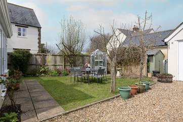 Why not eat alfresco on a sunny afternoon?