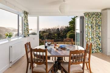 Open the doors and welcome the fresh sea air on a warm day.