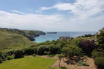 Wow, what a view from one of the bedrooms.