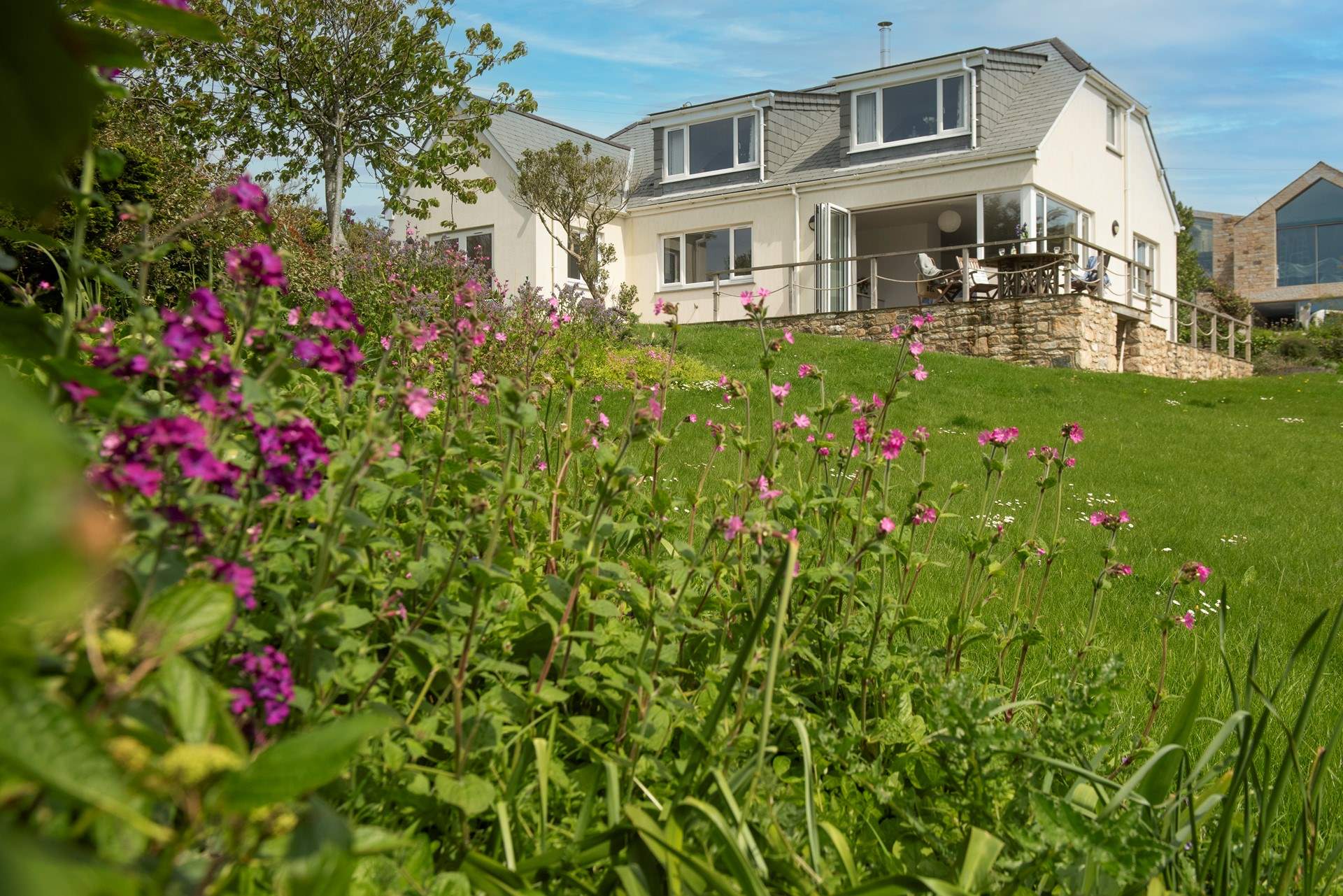 The garden is an oasis for indigenous wildflowers to thrive.