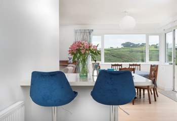 A room with a view, pull up a pew!