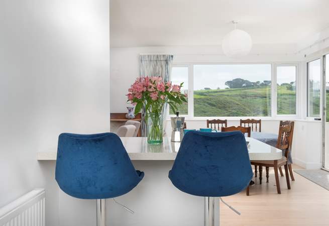 A room with a view, pull up a pew!