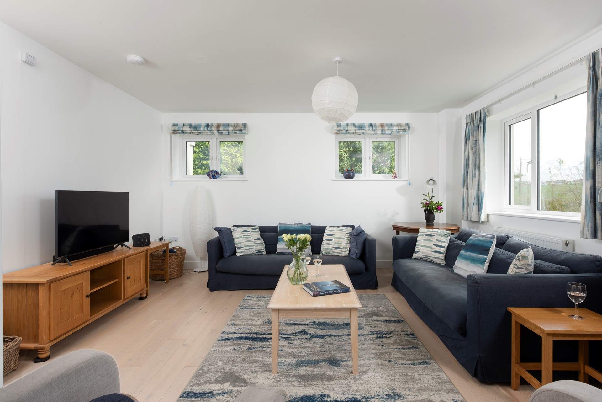 Light the wood-burner (just around the corner) for a cosy evening in.