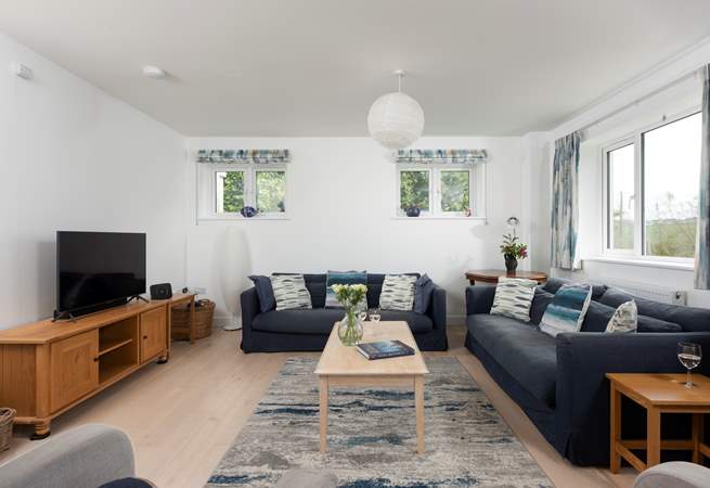 Light the wood-burner (just around the corner) for a cosy evening in.