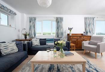 Beautifully appointed, with ocean views from almost every window.