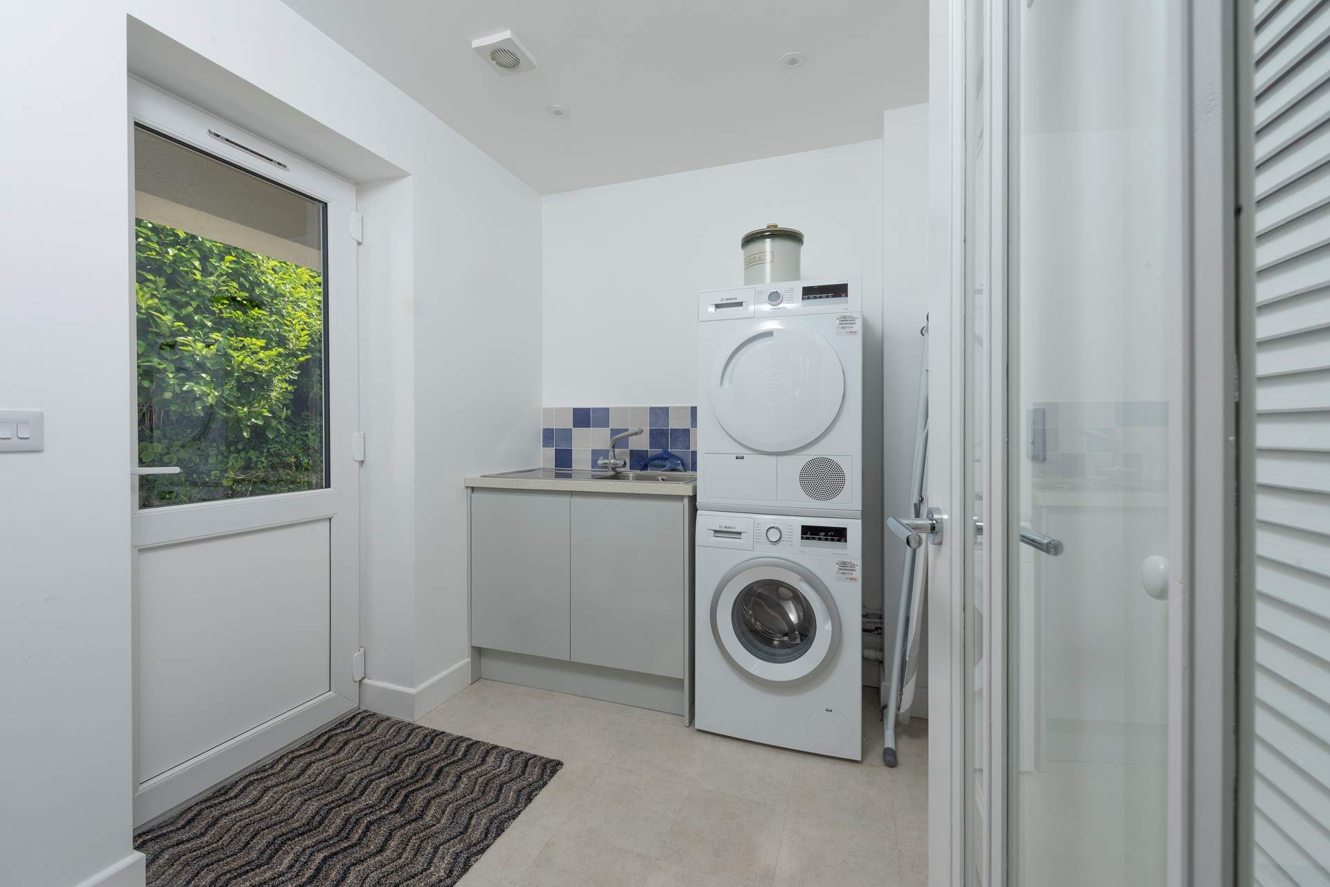 A practical ground floor utility.