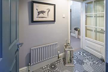 Welcome to No 4 The Coach House, what a beautiful floor.