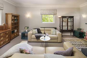 Kick back and relax in the spacious sitting-room.
