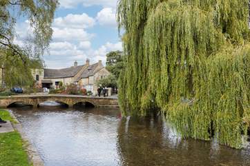 Bourton-on-the-Water is a short drive away and a wonderful place to explore for the day.