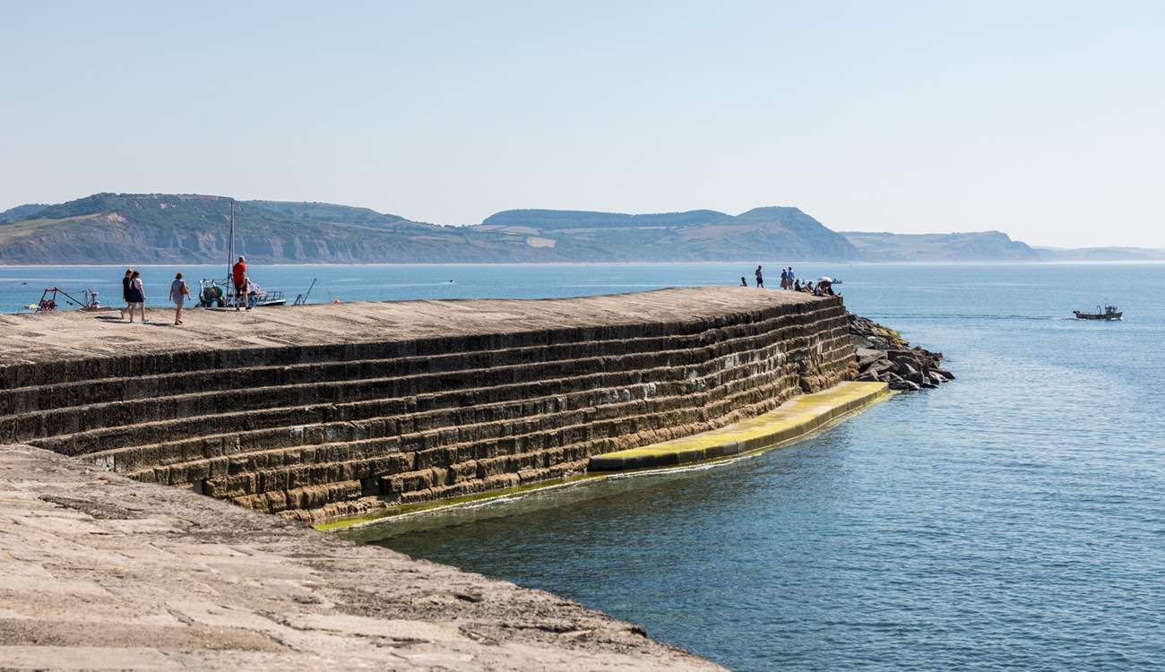 Visit the famous cobb at Lyme Regis.