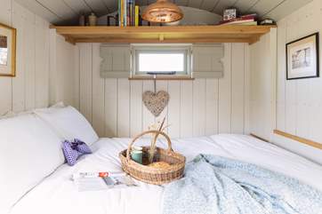 Treat yourself to breakfast in bed.