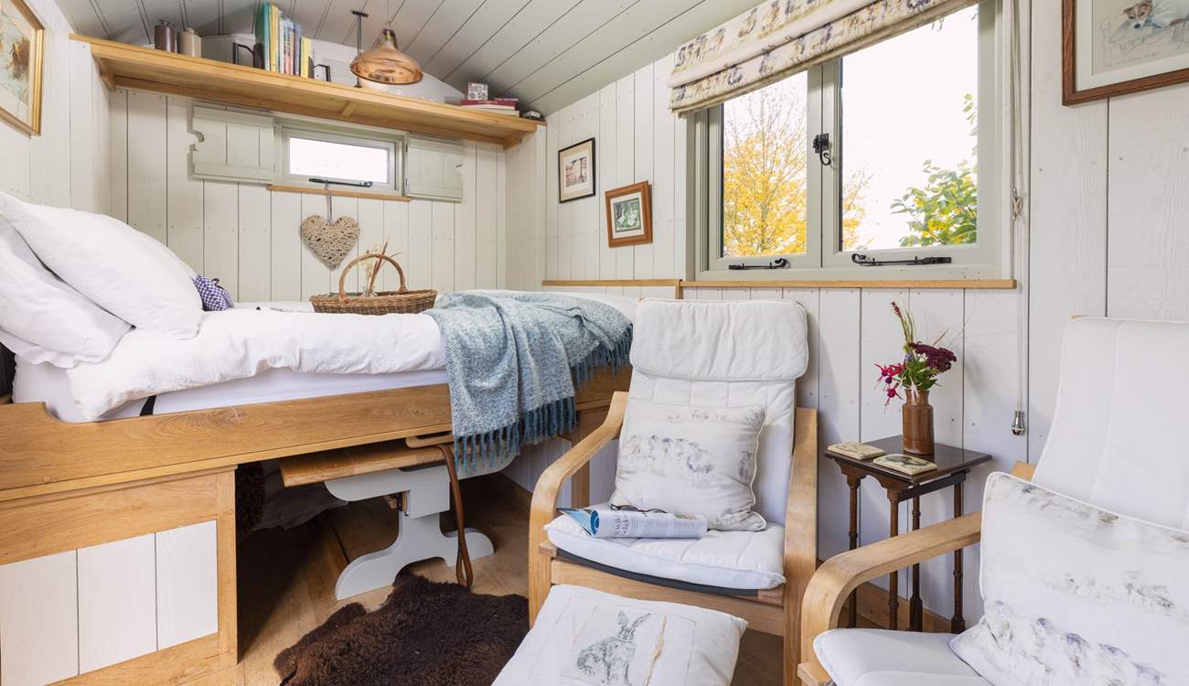 Beautifully cosy and comfortable.