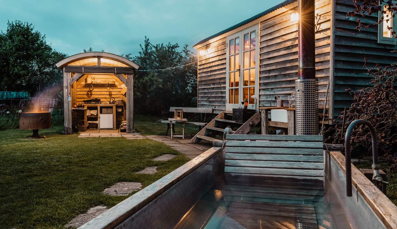 Or starlit dips at dusk...