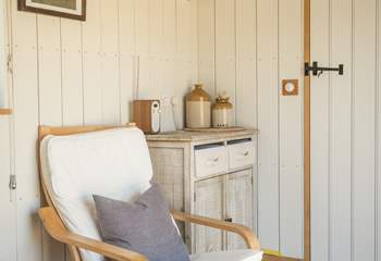 The beautiful light-filled space with rustic, countryside style.