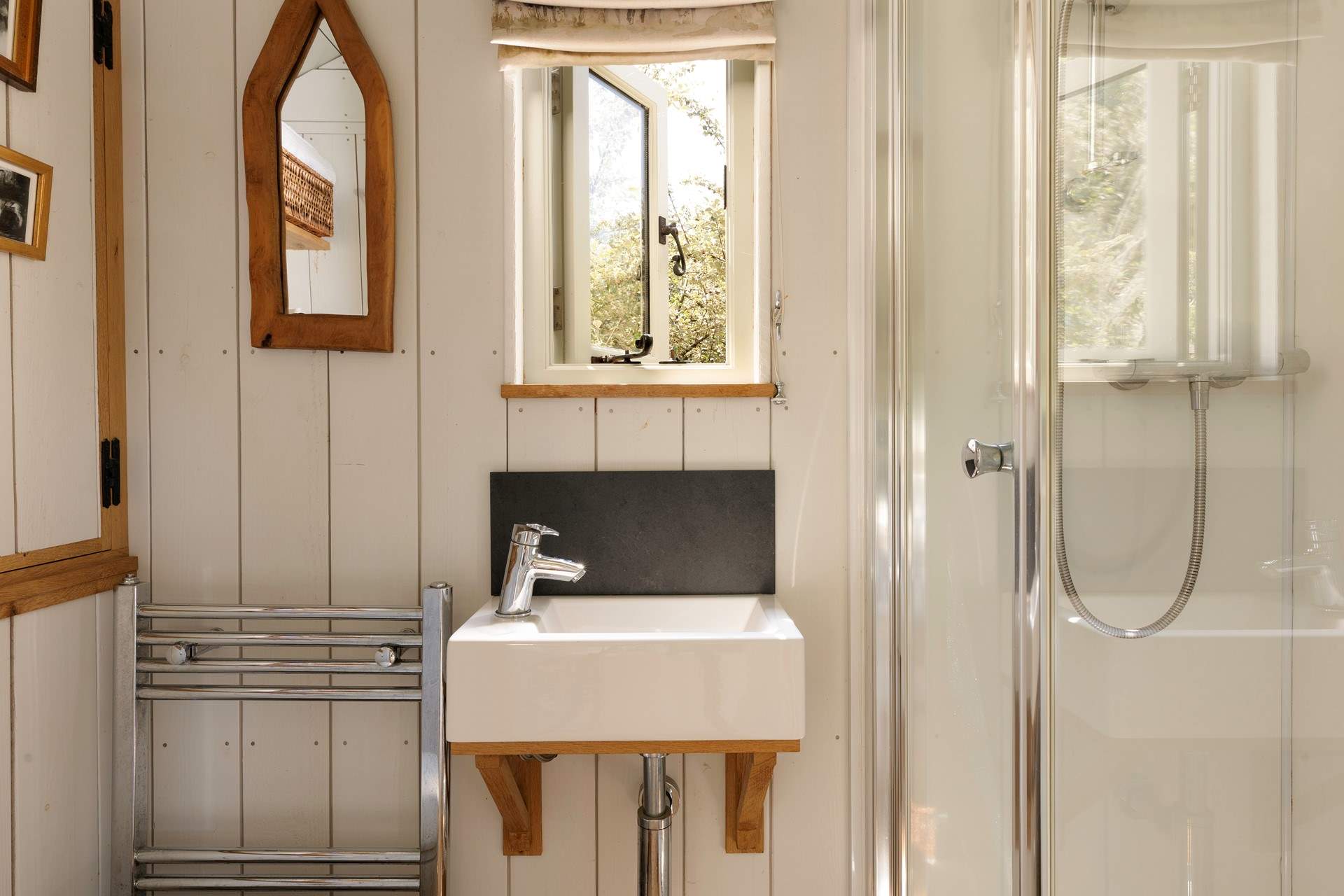 Perfect for freshening up after a day of adventures.