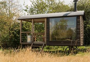 Rewild in style in the private outdoor sauna and cold plunge.