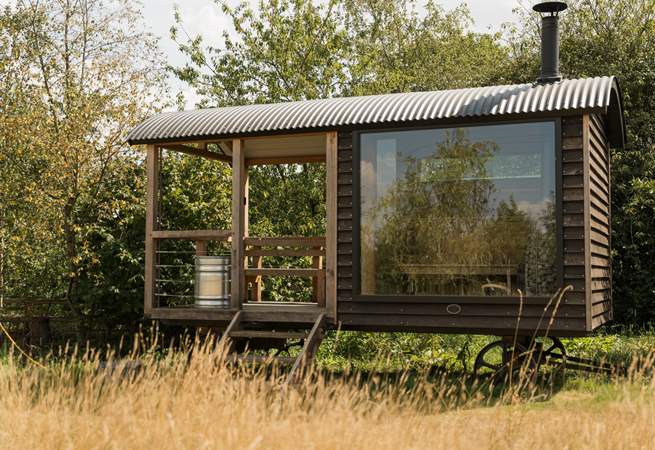 Rewild in style in the private outdoor sauna and cold plunge.