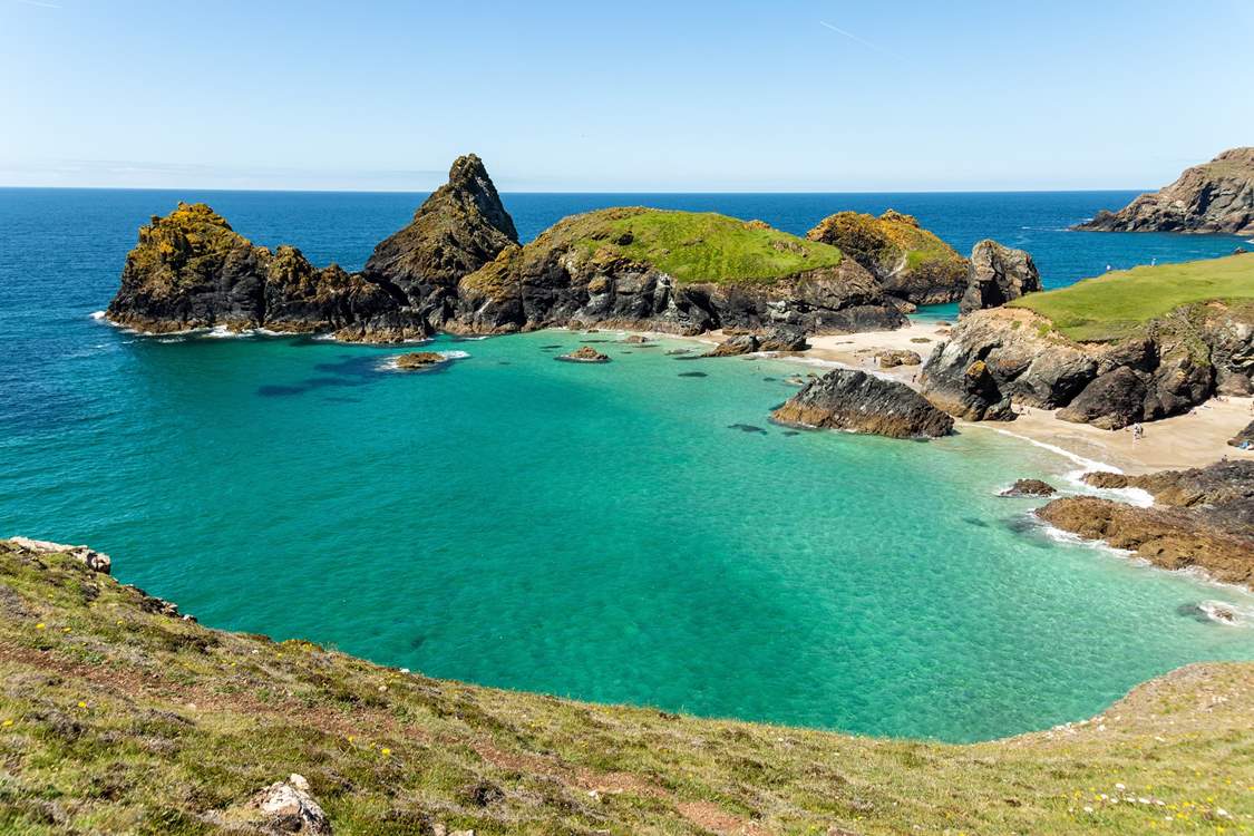 Kynance Cove is certainly worth a visit any time of year.