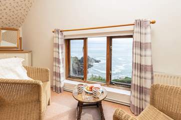 What a view from the main bedroom.