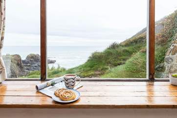 Take a moment to enjoy the ever-changing view (please be aware the footpath goes in front of the cottage).