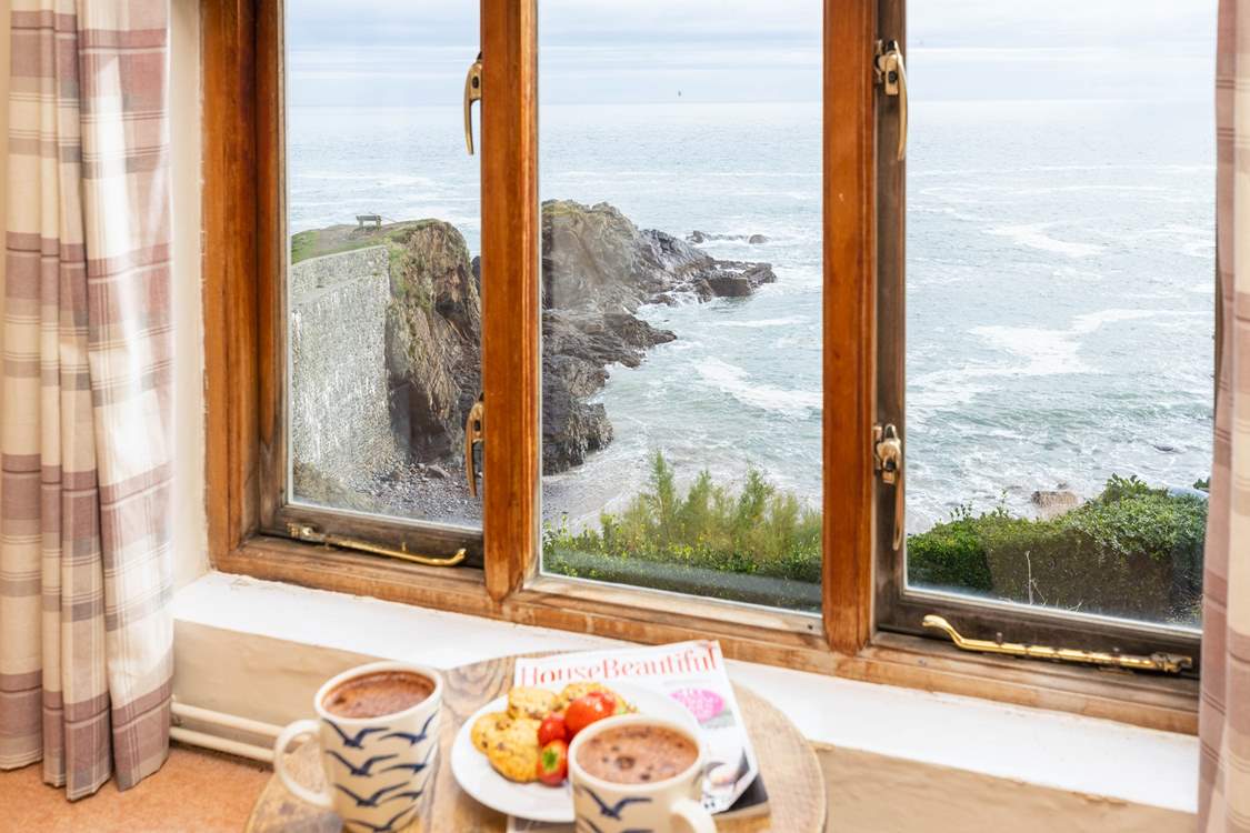 The view is amazing at any time of year.