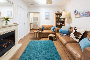 The Old Dairy is a single-storey dwelling (please watch the two little steps from the kitchen).