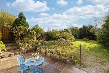The lovely south-facing gardens.