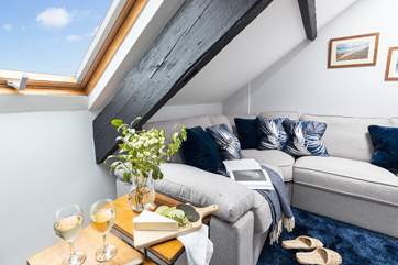 The perfect place to relax with a good book and a cheeseboard.